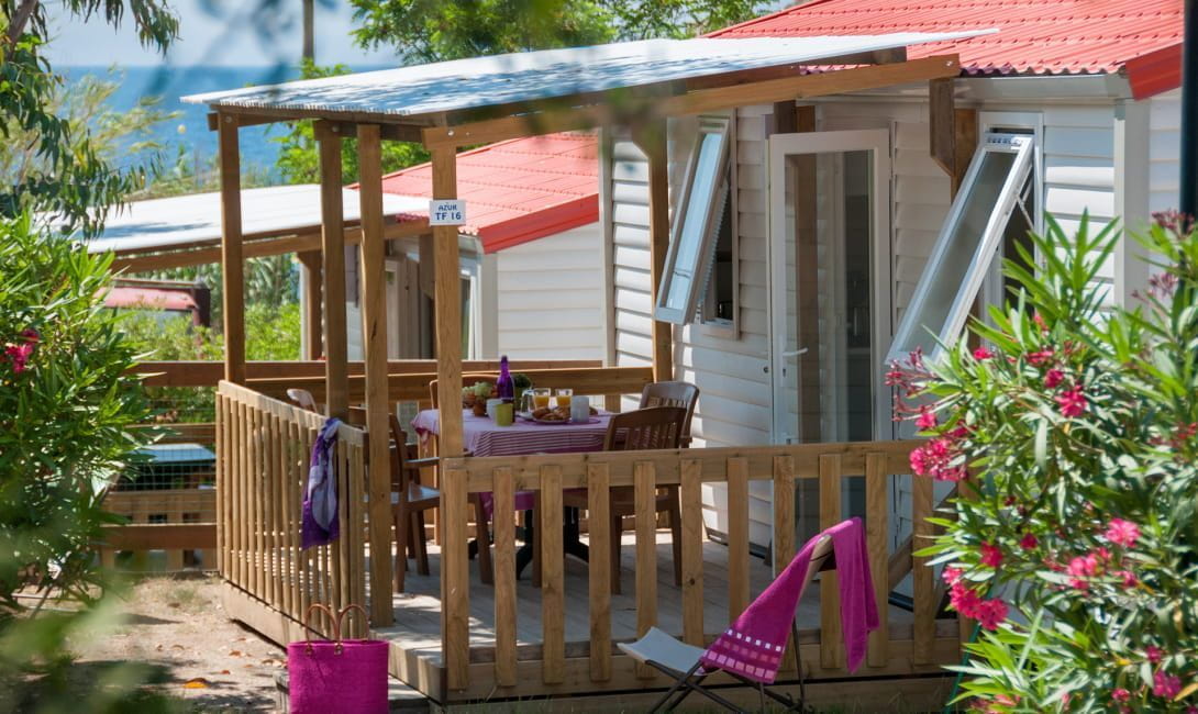 Mobil Home Gamme Azur - Camping La Tour Fondue