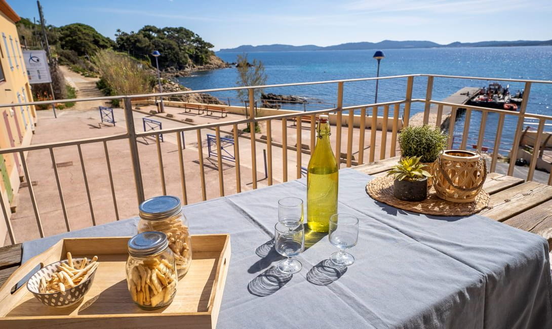 Résidence La Gabiniere vue depuis la terrasse