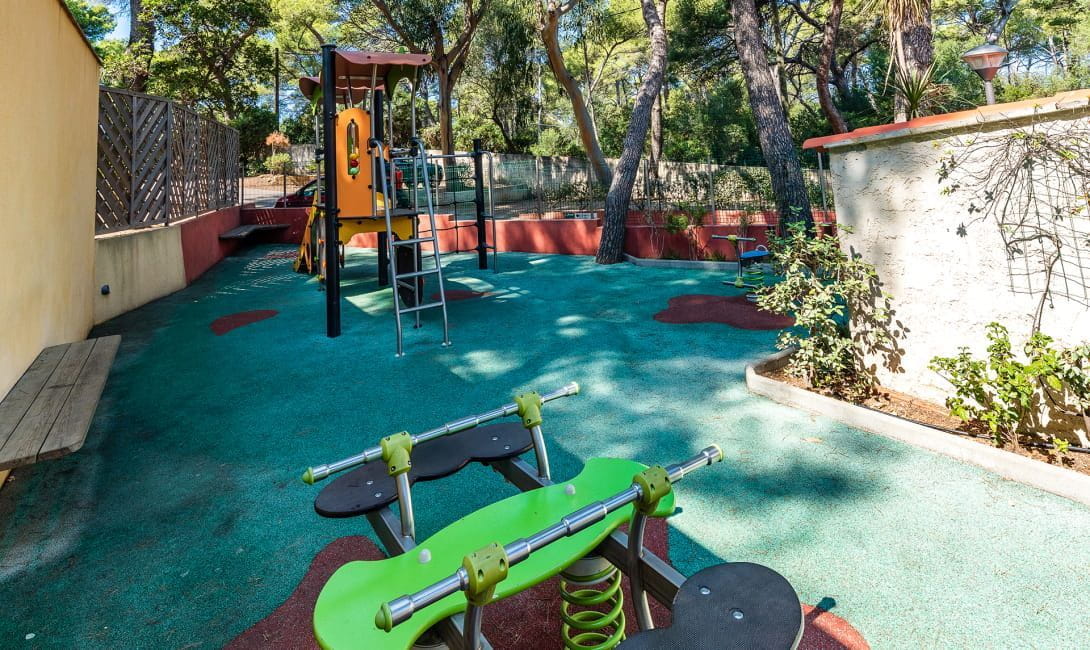 L'aire de jeux du Camping