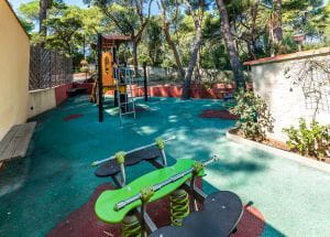 L'aire de jeux du Camping